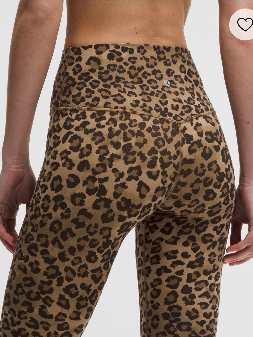 NWT lululemon athletica true Leopard multi High-Waist Leggings 25” - Picture 5 of 8